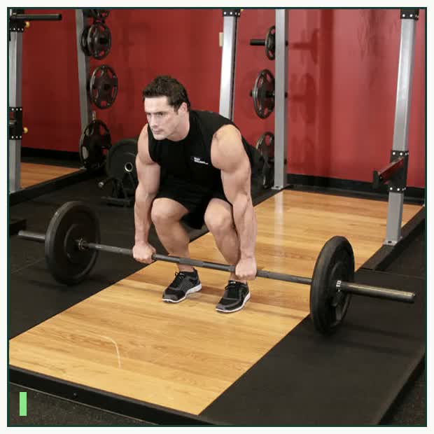 Barbell Deadlift demonstration