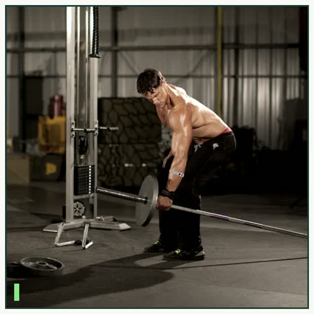 One-Arm Long Bar Row demonstration