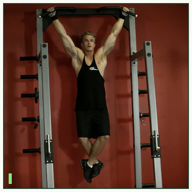 Wide-Grip Rear Pull-Up demonstration